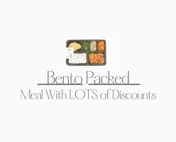 Bento/ Packed Meal With Lots of Discounts! 